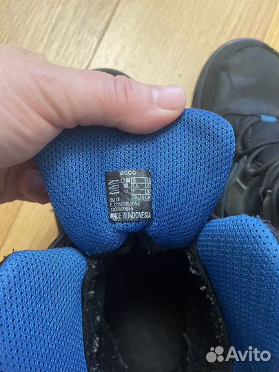 Зимние ботинки ecco 38