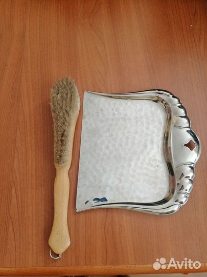 Старый набор для сметания крошек со стола Германия
