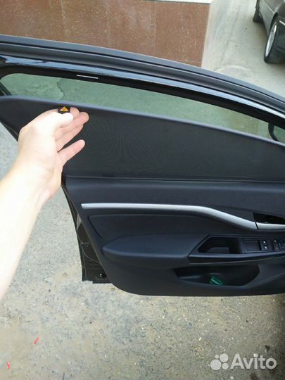 Каркасные магнитные шторки Трокот Премиум на Весту