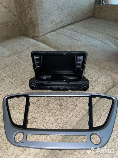 Магнитола hyundai solaris 2017