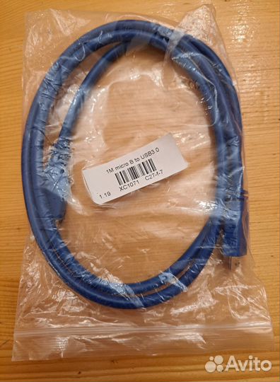 Кабель 1 метр usb 3.0 - micro usb type B