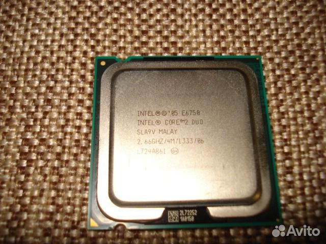 Intel Core 2 Duo E6750