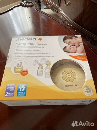 Двойной электронный молокоотсос Медела Свинг Макси
