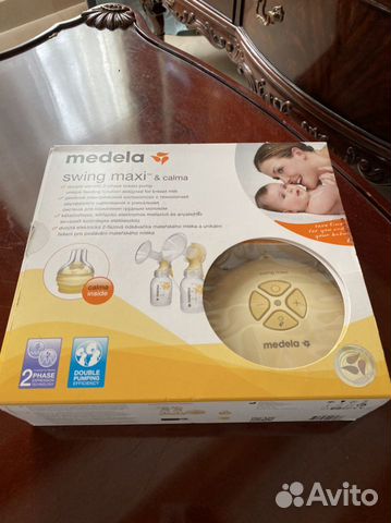 Двойной электронный молокоотсос Медела Свинг Макси
