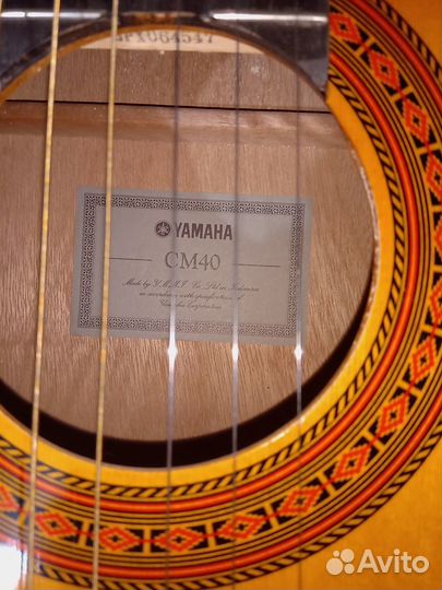 Классическая гитара Yamaha CM40