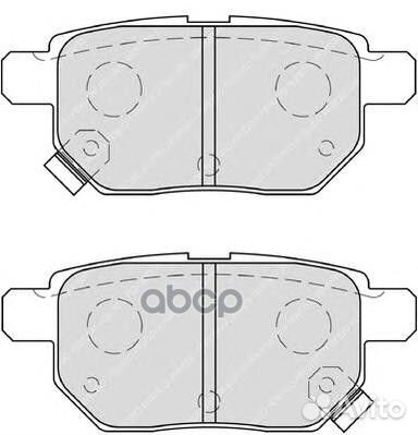 Колодки тормозные, задние FDB4042 Ferodo