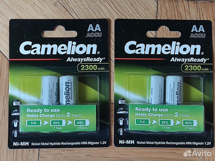 Ni-Mh аккумулятор аа Camelion AlwaysReady 2500mAh