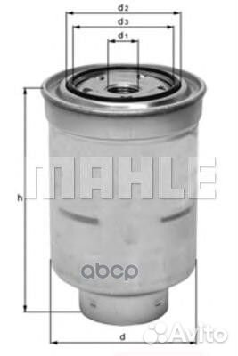 Фильтр топливный KC135D Mahle/Knecht