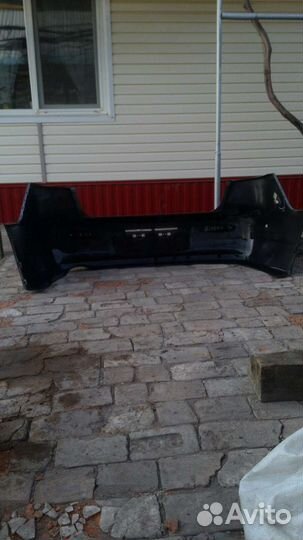 Бампер б/у задний mitsubishi lancer 10