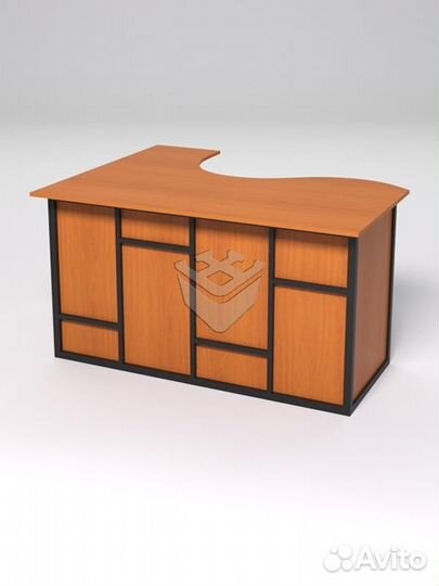 Стол эргономичный офисный сэ-14А (правосторонний)