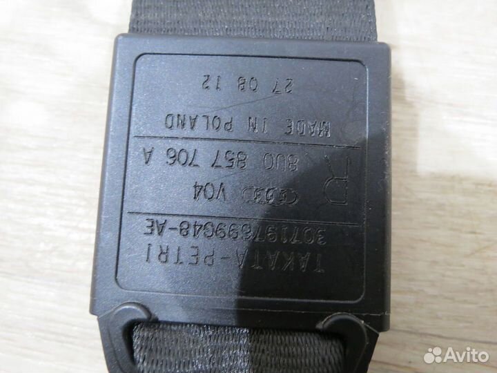 Ремень безопасности передний правый Audi Q3