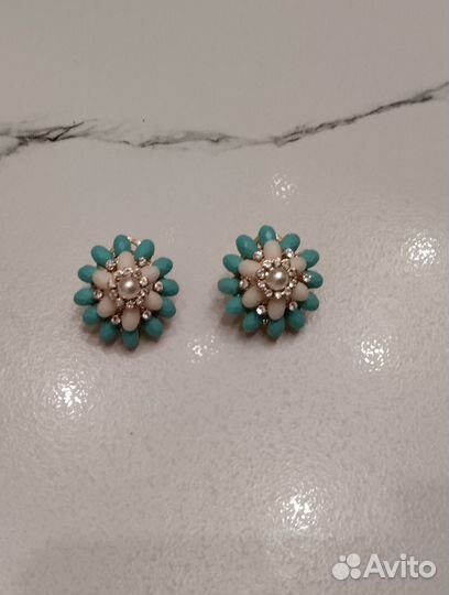 Бусы,серьги,калье