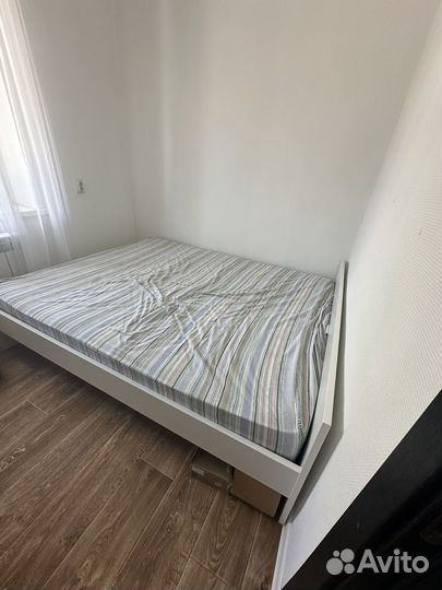 Кровать IKEA brimnes 160х200 с матрасом