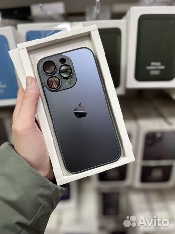 Графитовые чехлы на iPhone 12/13/14