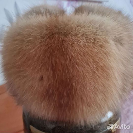 Шапка из соболя