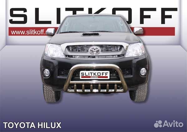 Защита бампера Toyota halux