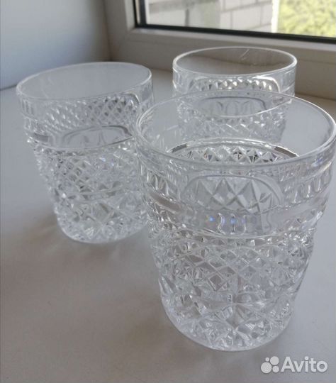 Стаканы Богемский хрусталь