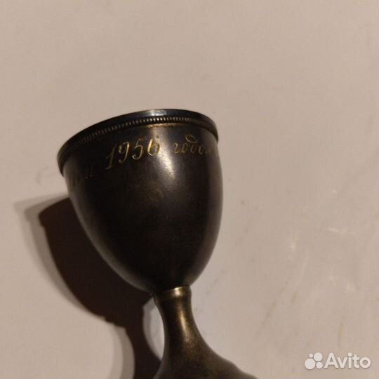 Рюмка стопка серебро