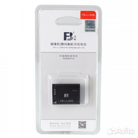 Аккумулятор FB Li-90B для Olympus XZ-2 TG-4 5 3 2