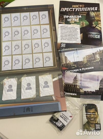 Аренда Настольная игра Место преступления