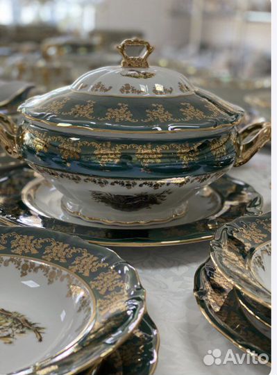 Богемия столово-чайный «охота»ссср чешский