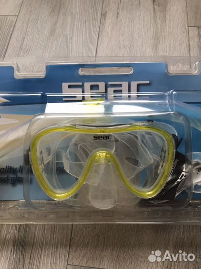 Маска с трубкой Seac (Новая)