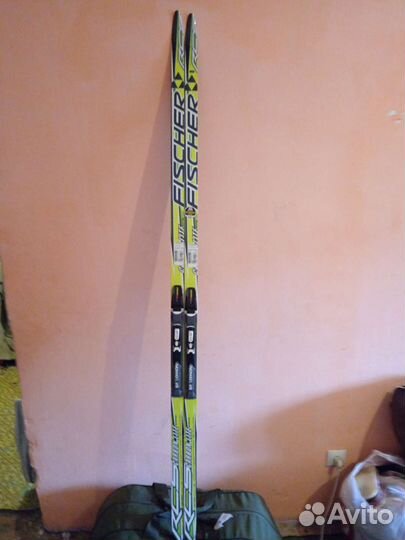 Лыжи беговые fisher коньковые