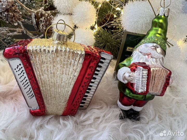 Елочные игрушки набором