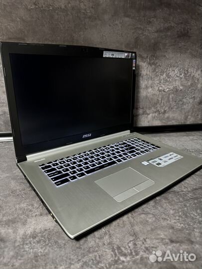 Мощный игровой ноутбук MSI на i7 6700/GTX 960M