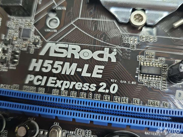 Материнская плата ASRock H55M-LE 1156