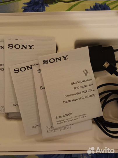 Планшет sony xperia tablet z2