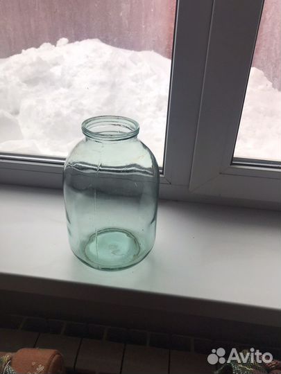 Банки стеклянные 3 л 20-25 шт