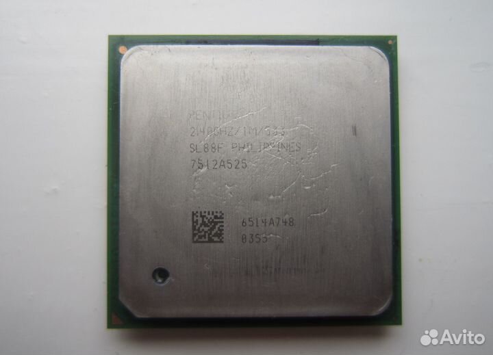 Процессор Intel 2.4 ггц сокет 478