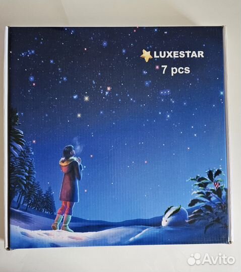 Десертный набор \ сервиз из 7 предметов