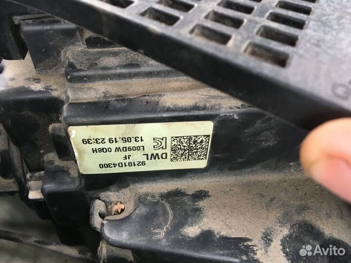 Фара левая kia optima 4