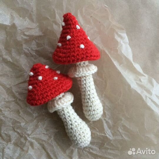 Елочные игрушки набор из 3 штук ручная работа