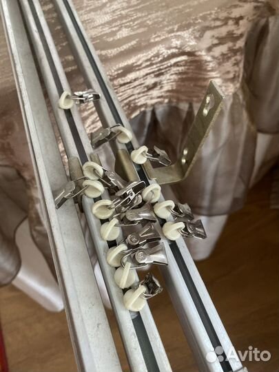 Гардина для штор и тюли алюминнывая 2,8 м