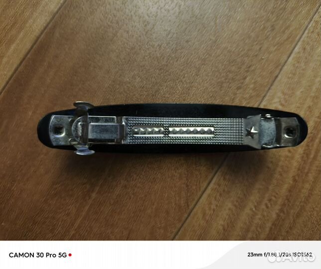 Заколка автомат со стразами,начало 2000х годов