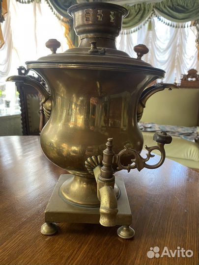 Антикварный Самовар 4 литра