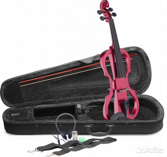 Электроскрипка Stagg EVN X-4/4 MRD