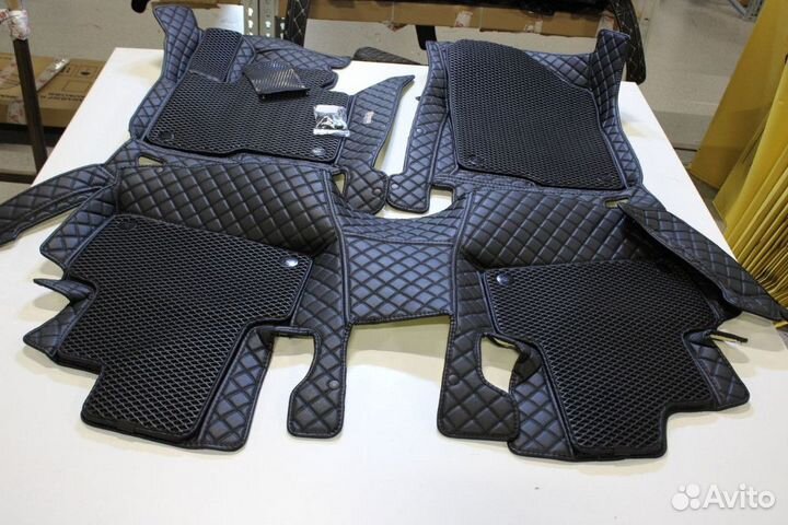 Автомобильные 3D коврики. Коврики из экокожи