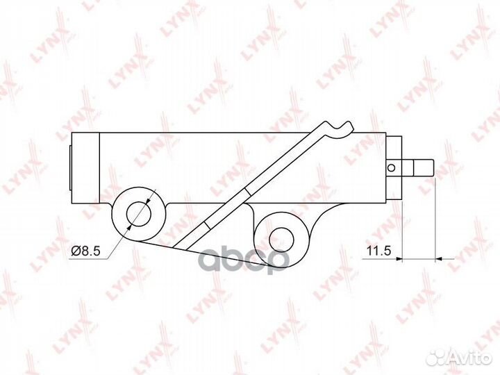 Натяжитель ремня грм PT-1028 lynxauto