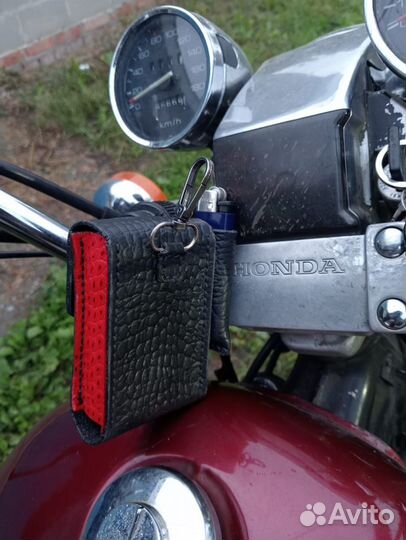 Портсигар кожаный