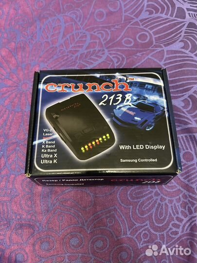 Антирадар детектор Crunch 213B