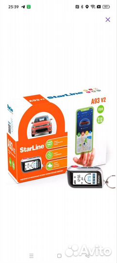 Автосигнализация StarLine A93 2CAN/2LIN ECO v2