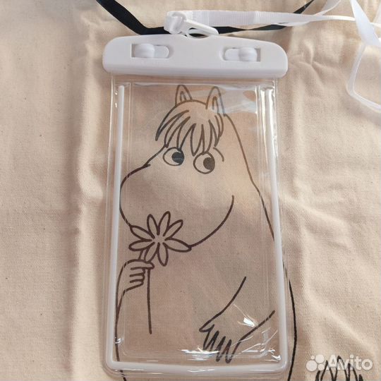 Пляжные сумки Moomin и прозрачные чехлы