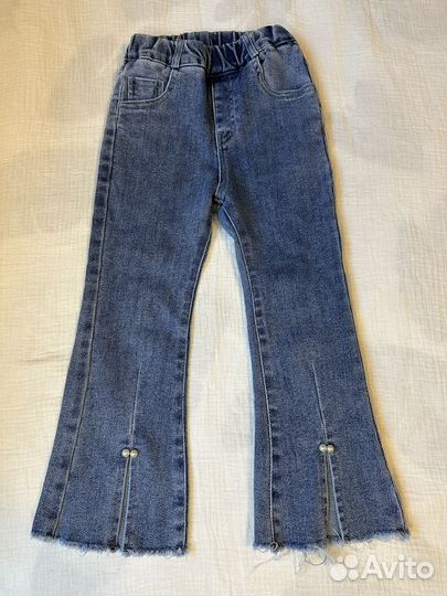 Джинсы для девочки 110-140