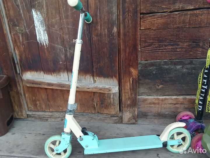 Самокат детский двухколесный бу
