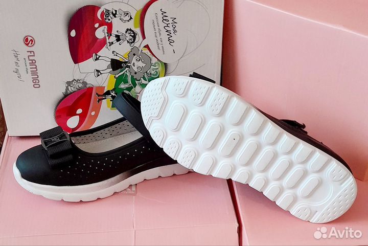 Flamingo,туфли новые,р.35(22,5см)