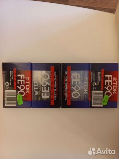 Аудиокассеты новые запечатанные tdk